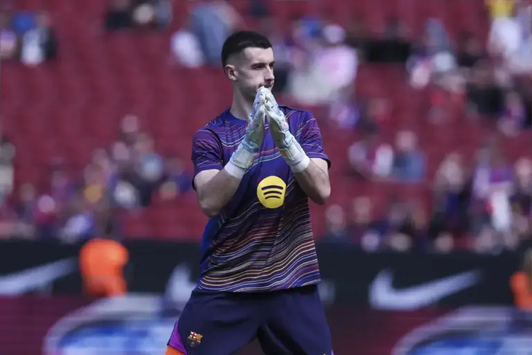 MVP Joan Garcia Saves FC Barcelona’s Blushes Against Rayo Vallecano And Receives Pedri Praise