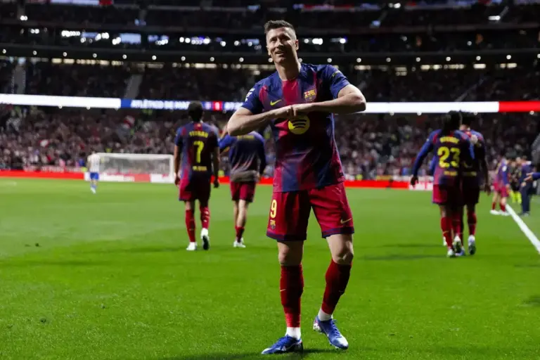 Barcelona Vs. Atletico Madrid: Lewandowski Sends Blaugrana Seven Points Clear with Late Winner