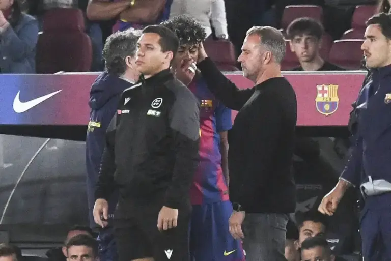 ‘He Will Learn’: Barcelona Boss Flick Reveals Lamine Injury Secret Ahead of Getafe