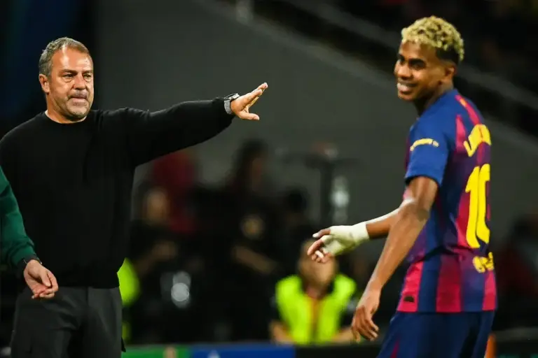 ‘A Group of Idiots’: Barcelona Coach Flick Supports Lamine Yamal Amid Racist Spain Chants