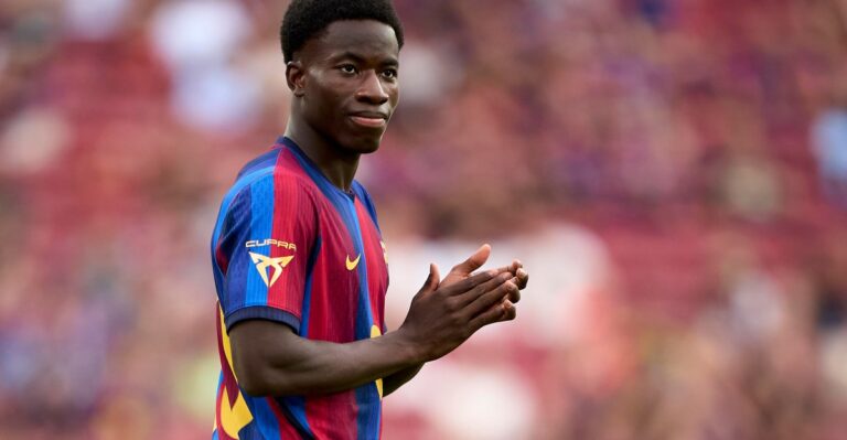 Ebrima Tunkara Injury: Barca Confirm Six Weeks Out for the La Masia Teenager